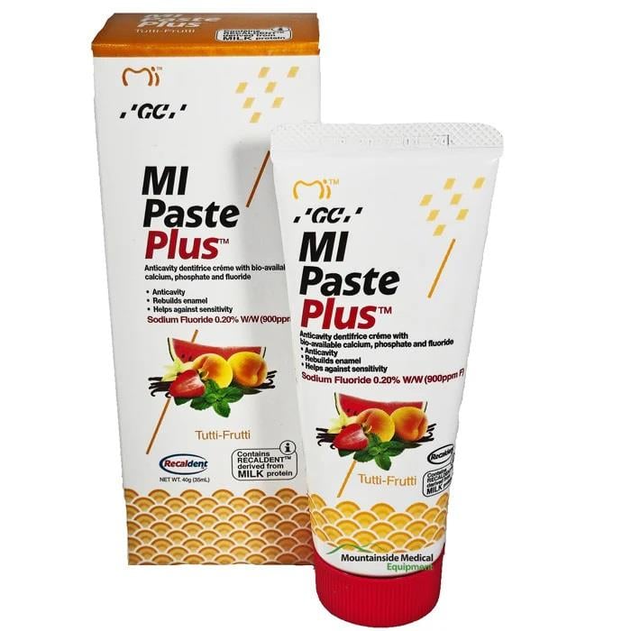 GC Mi Paste Plus Diş Minesi Koruyucu Tutti-Frutti 40 gr-GC
