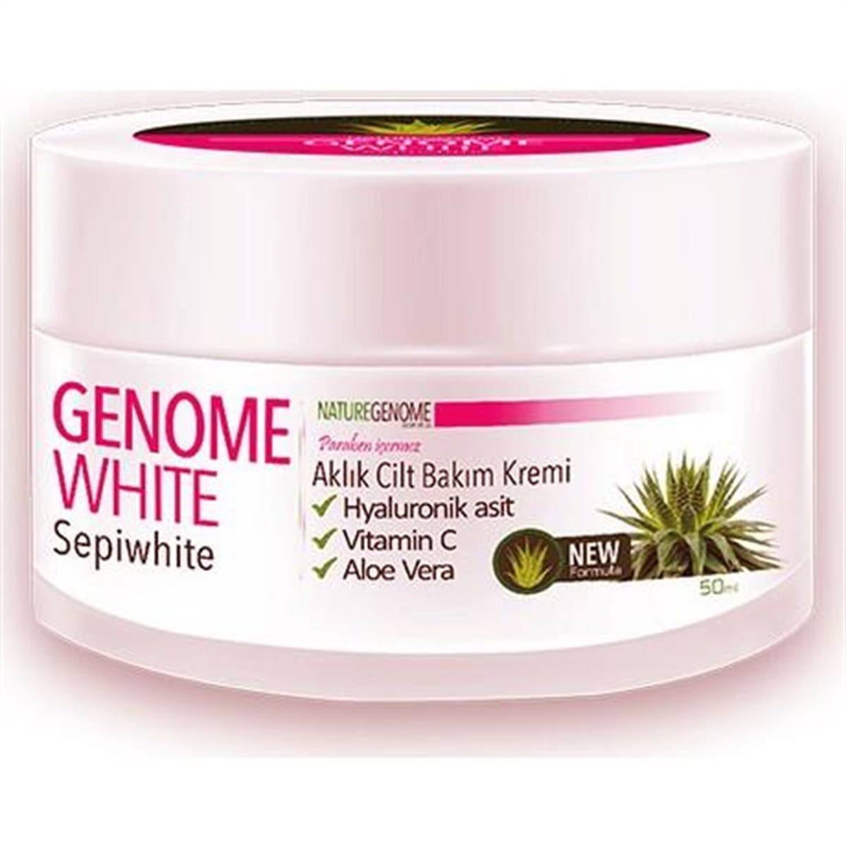 GenomeWhite Aklık Cilt Bakım Kremi 50 Ml