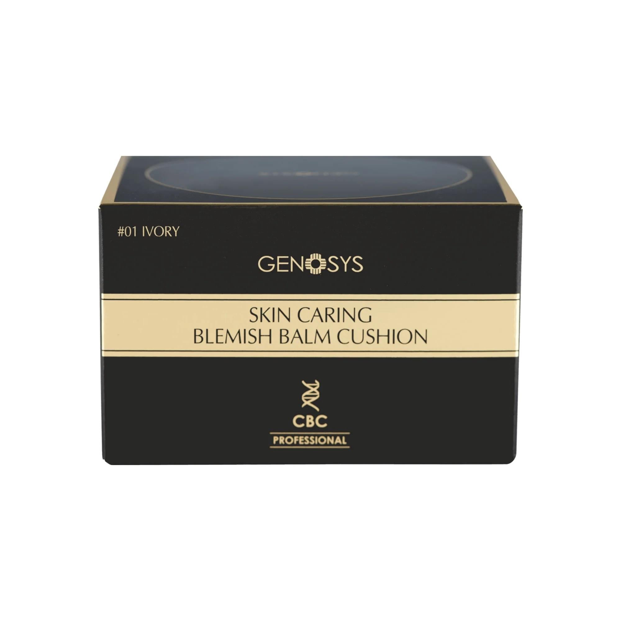 Genosys Skin Caring Blemish Balm Cushion 01 Ivory Refil 15 gr + 15 gr-Genosys