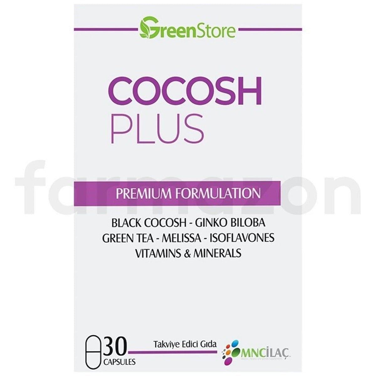 Green Store Cocosh Plus 30 Kapsül