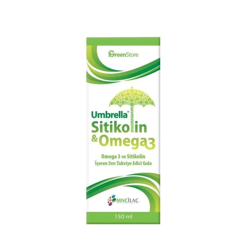 Green Store Umbrella Sitikolin Omega3 150 ml-Green Store