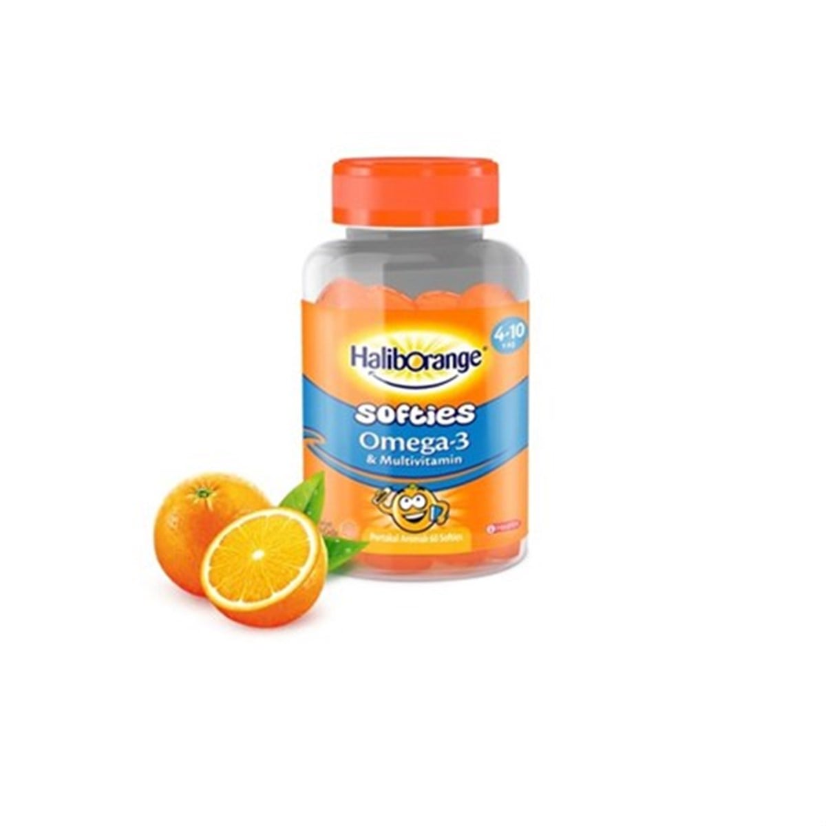 Haliborange Portakal Aromalı Omega-3 Destekli Multivitamin 60 Kapsül