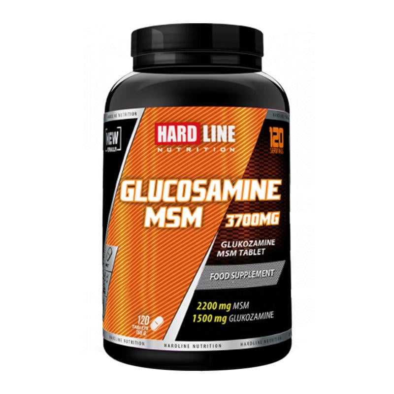 Hardline Glucosamine Msm 120 Tablet-HARDLINE