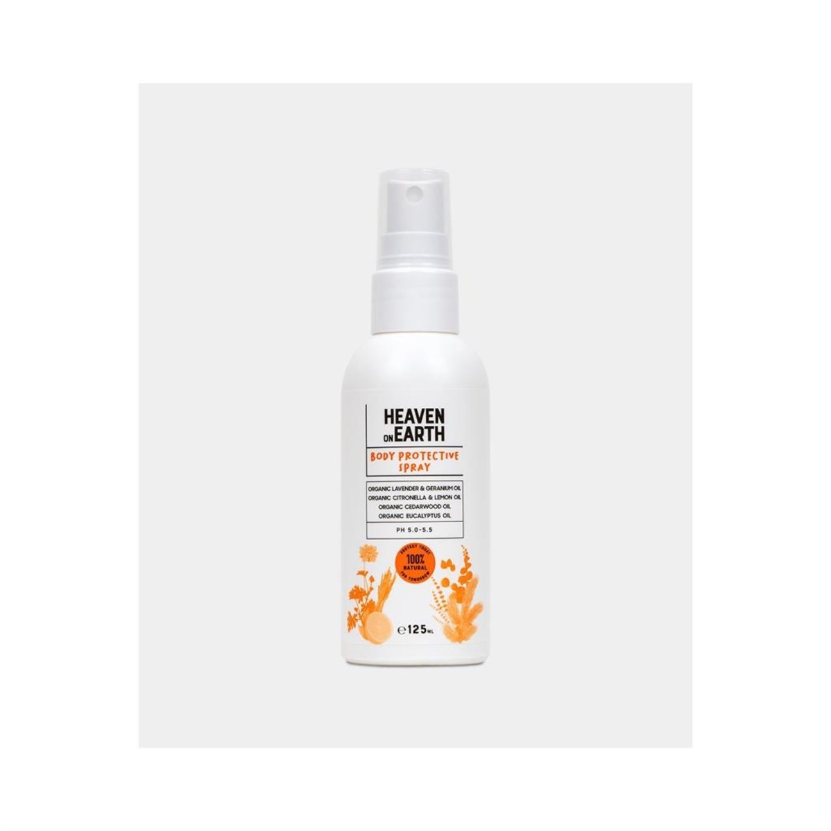 Heaven On Earth Doğal Vücut Koruyucu Sprey 125 ml