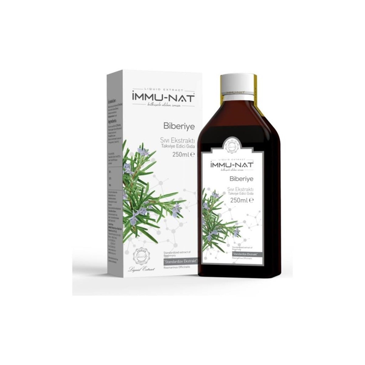 İmmu-Nat Biberiye Ekstraktı 250 ml