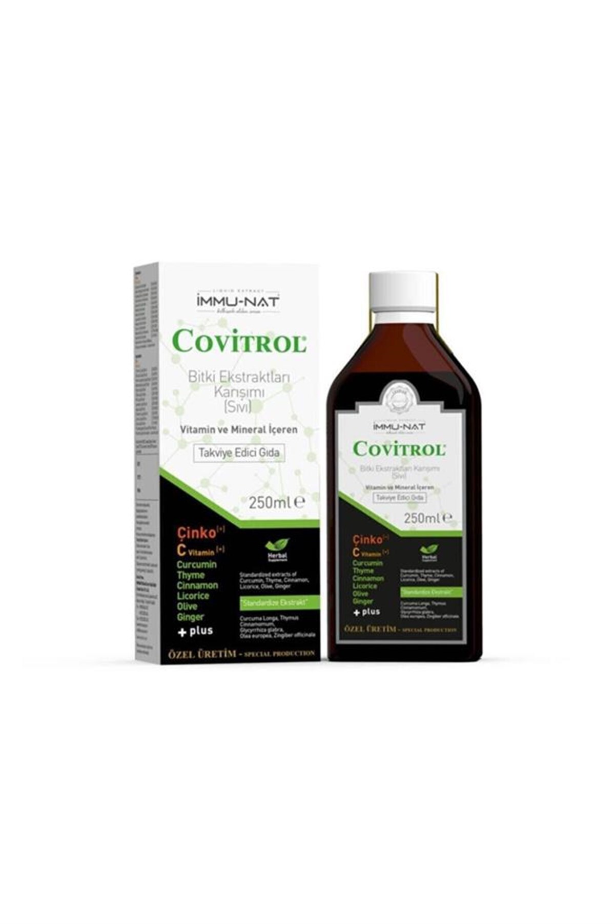 İmmu-Nat Covitrol Bitki Ekstraktları Karışımı 250 ml
