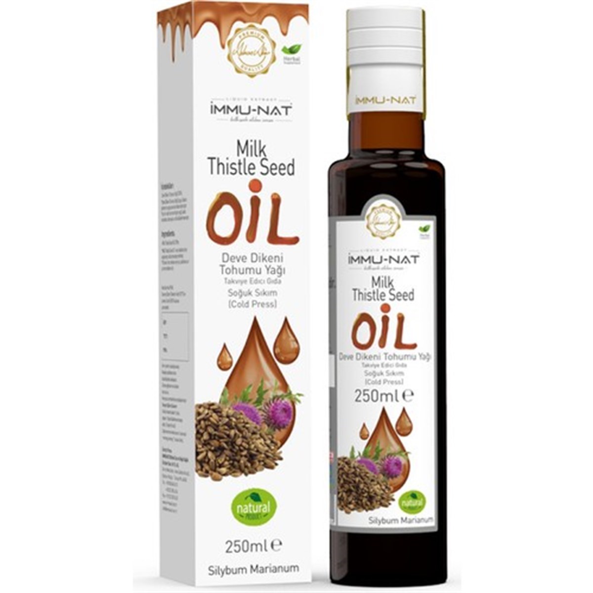 İmmu-Nat Deve Dikeni Yağı 250 ml