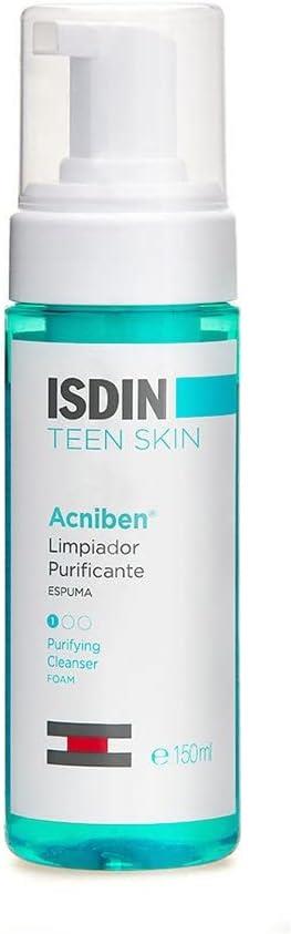 Isdin Teen Skin  Akneye Eğilimli Yağlı Ciltler İçin Köpük Temizleme Jeli 150 ml-Isdin