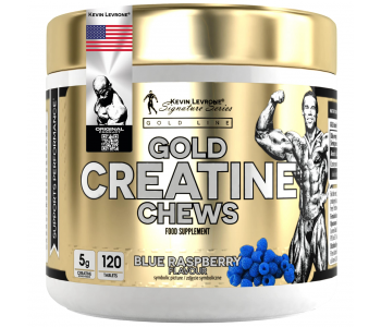 Kevin Levrone Gold Creatine Chews Mavi Ahududu 120 Tablet-Kevin Levrone