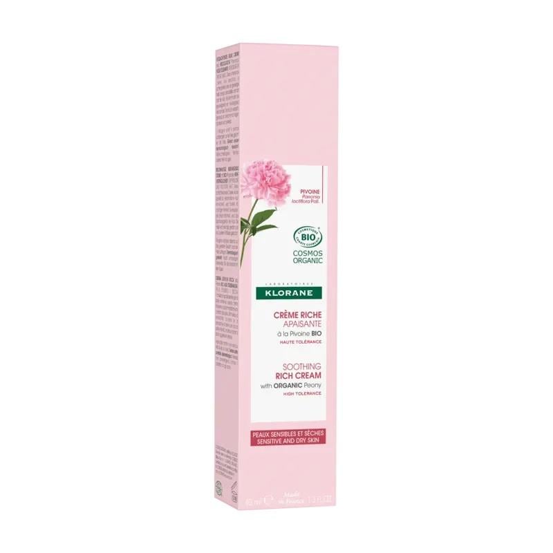 Klorane Şakayık Özlü Yatıştırıcı Hassas Cilt Krem 40 ml-Klorane