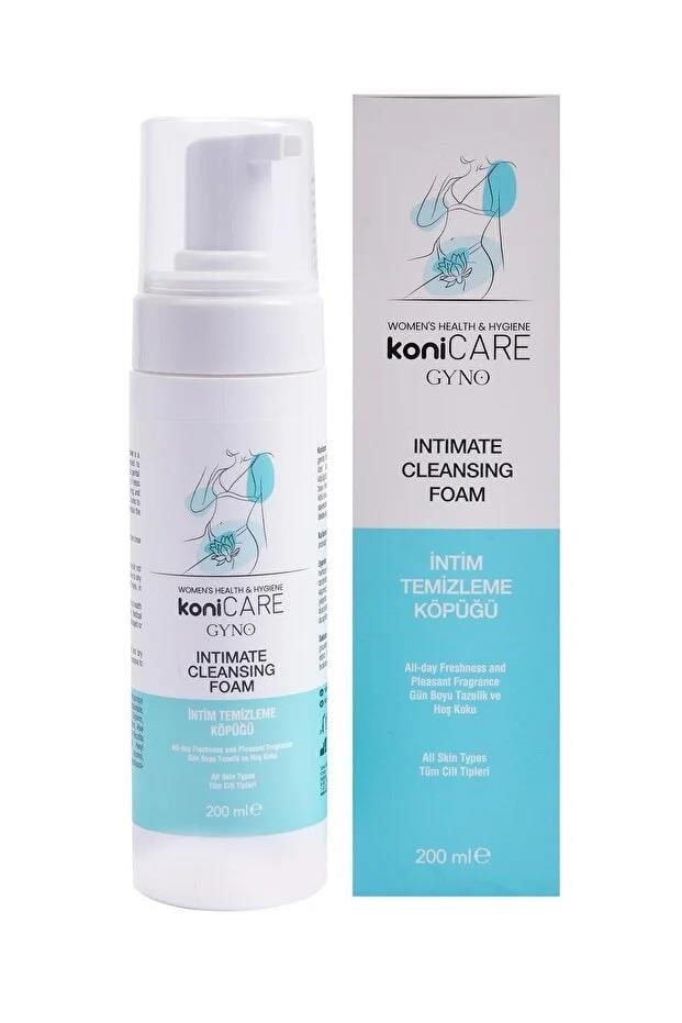 Konicare Gyno İntim Temizliği Köpüğü 200 ml-Konicare