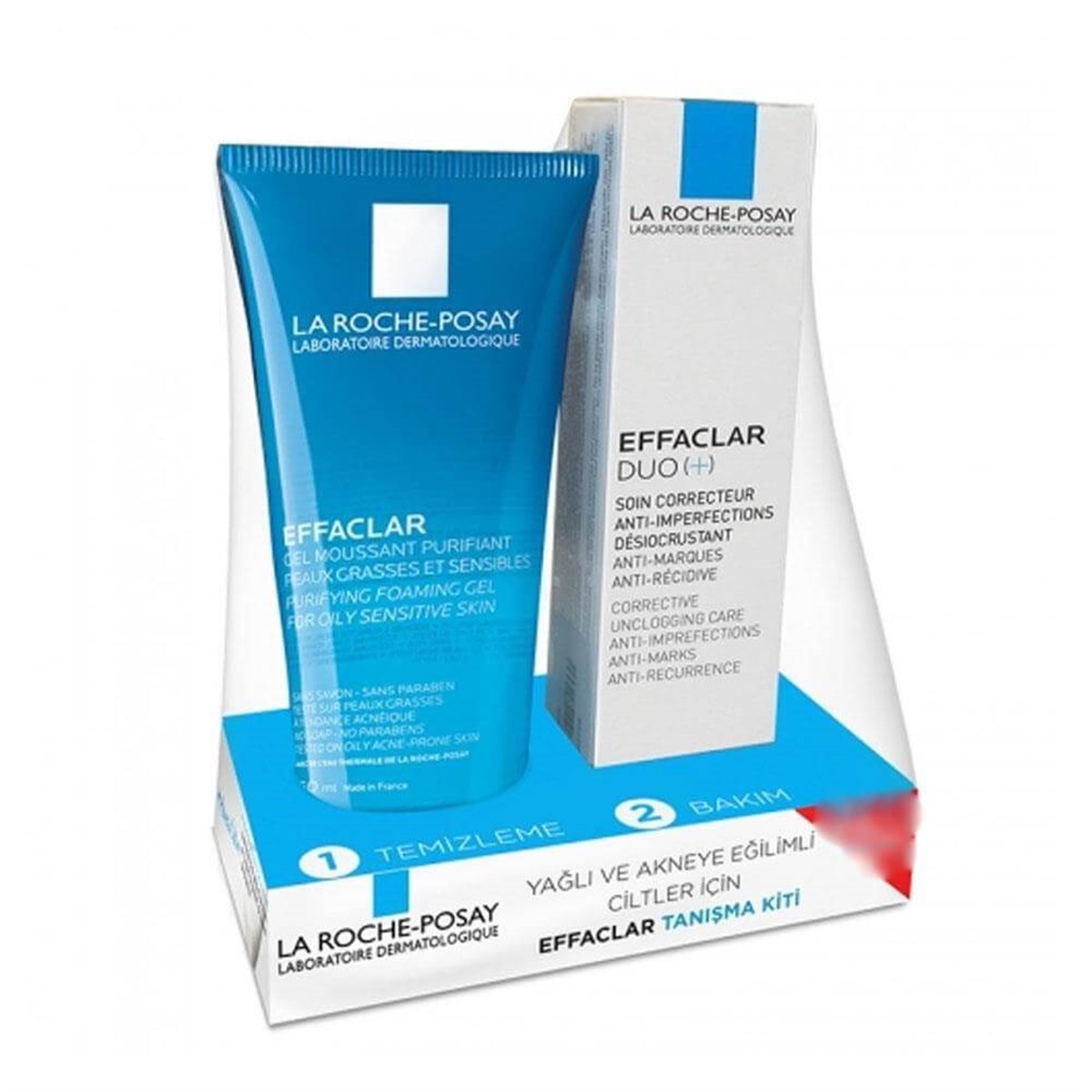 La Roche Posay Effaclar Yağlı ve Akneye Eğilimli Ciltler için Tanışma Kiti-La Roche Posay