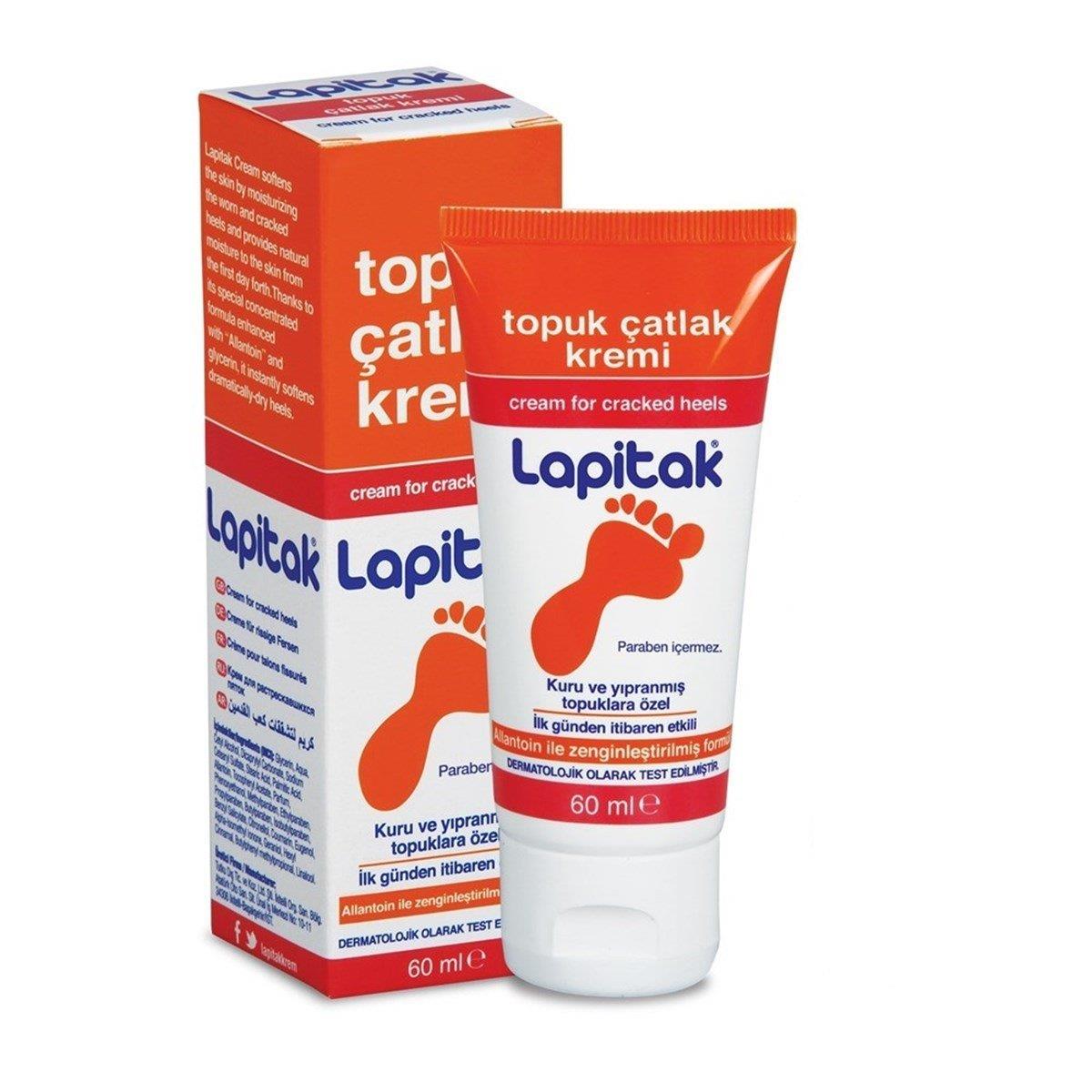 Lapitak Topuk Çatlak Kremi 60 ml-Lapitak