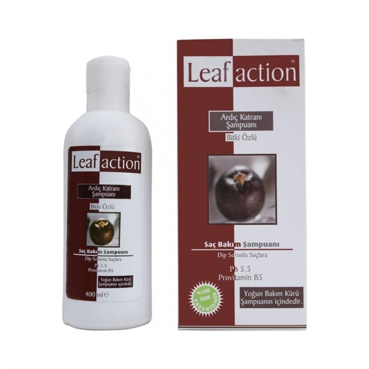 Leaf Action Ardıç Katranı Şampuanı 400 ml