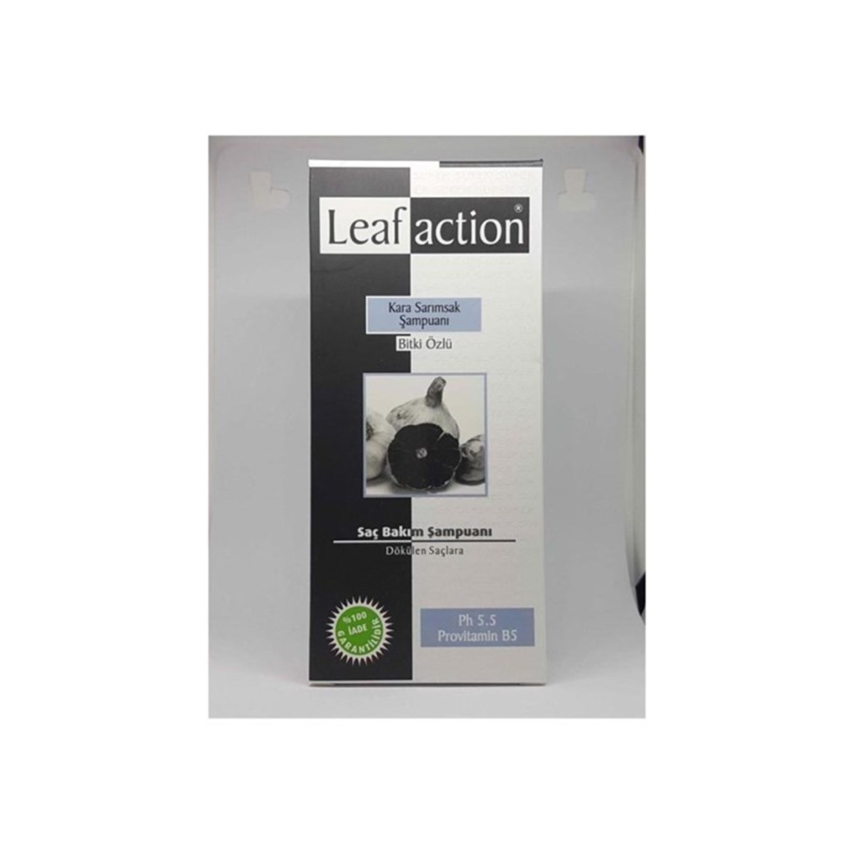 Leaf Action Kara Sarımsak Şampuanı 400 ml