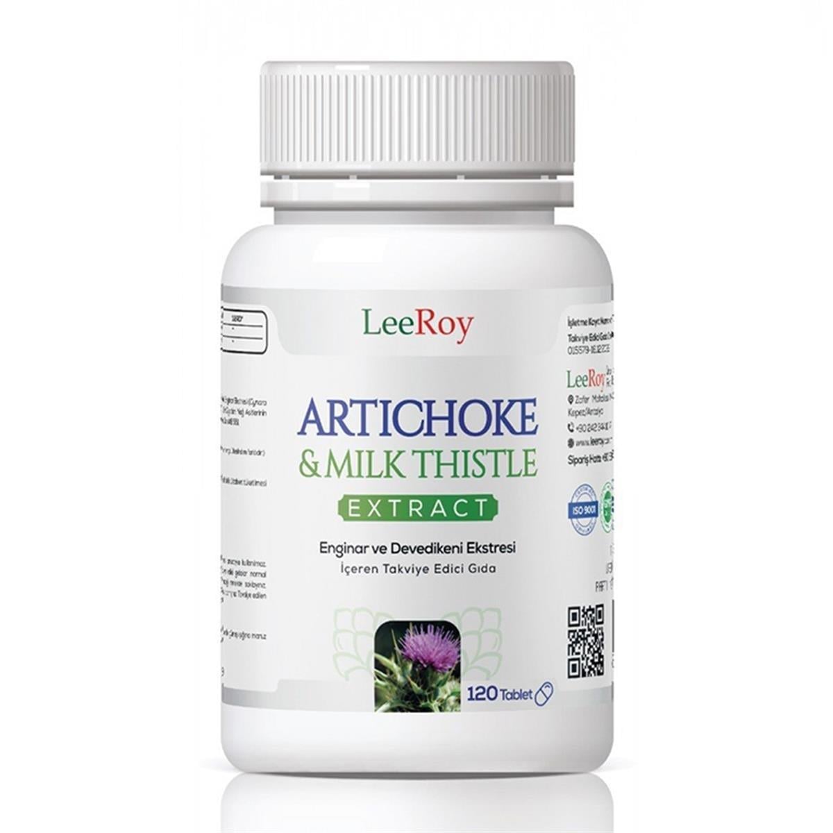 Leeroy Artichoke Milk Thistle 120 Tablet-LeeRoy