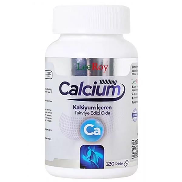Leeroy Calcium 1000 mg 120 Tablet-LeeRoy