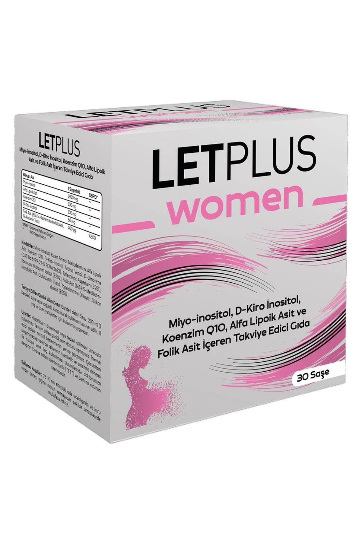 Letplus Inositol Women 30 Saşe-Letplus