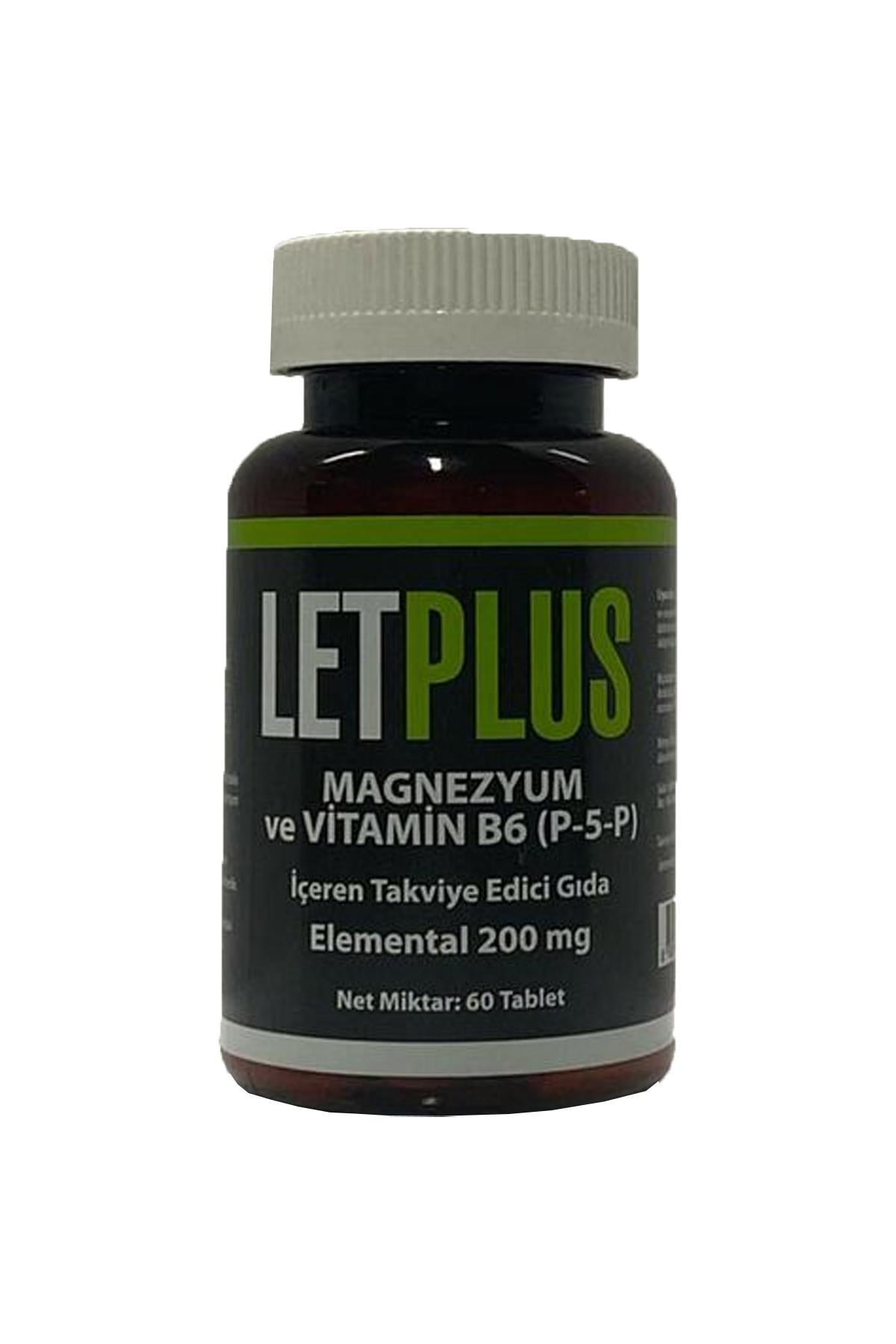 Letplus Magnezyum Vitamin B6 60 Tablet-Letplus