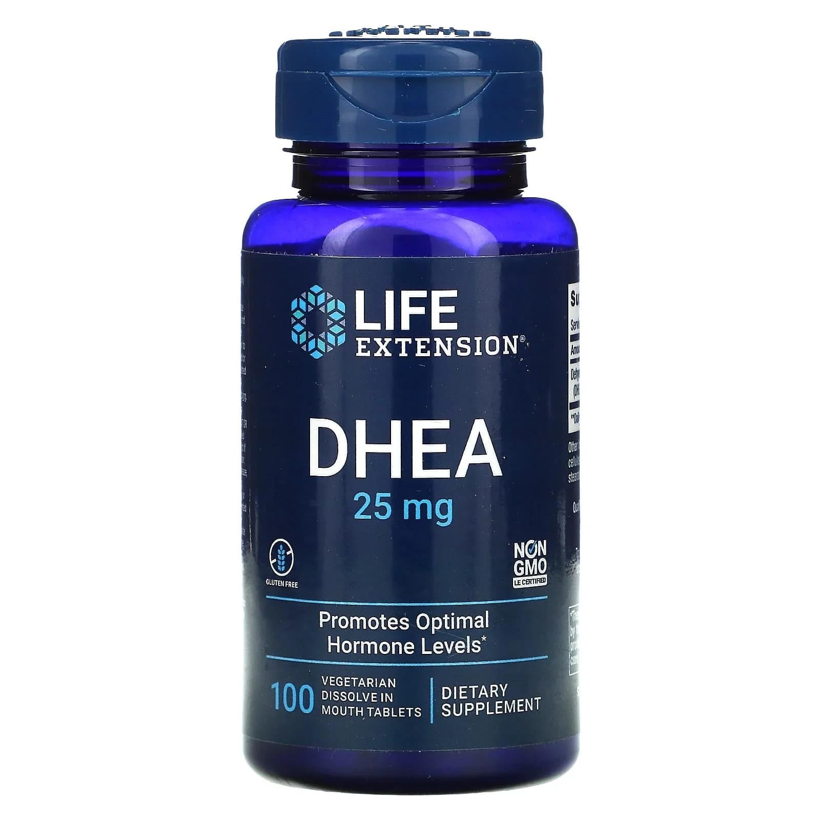 Life Extension Dhea 25 mg 100 Tablet-Life Extension