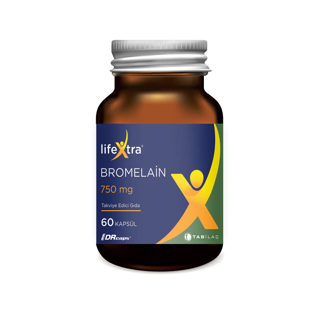 Lifextra Bromelain 750 mg 60 Kapsül-LİFEXTRA