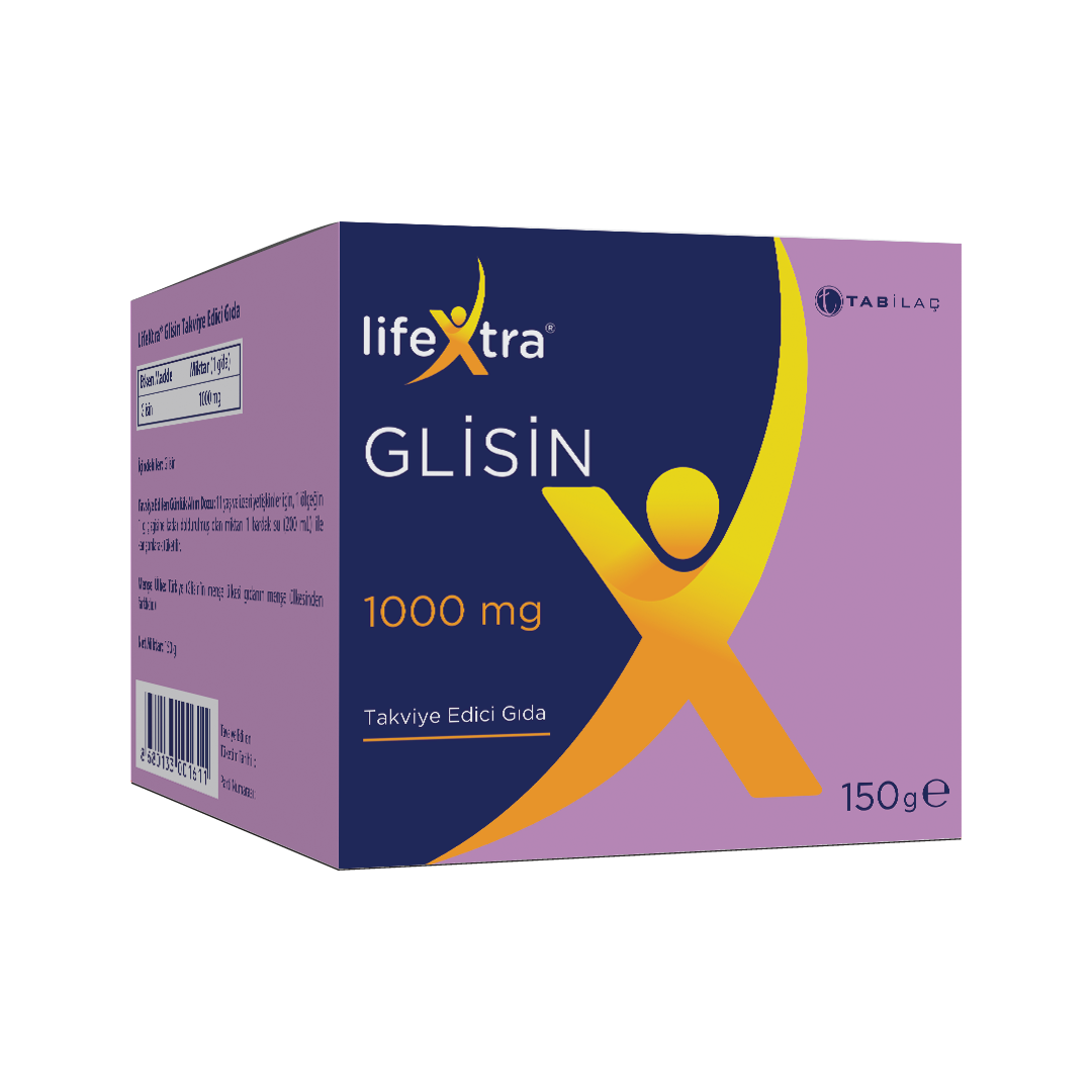 Lifextra Glisin Toz 1000 mg 150 gr-LİFEXTRA