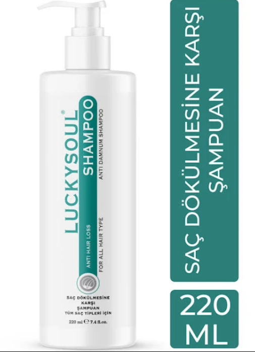 Luckysoul Saç Dökülmesine Karşı Şampuan 220 ml-LUCKYSOUL