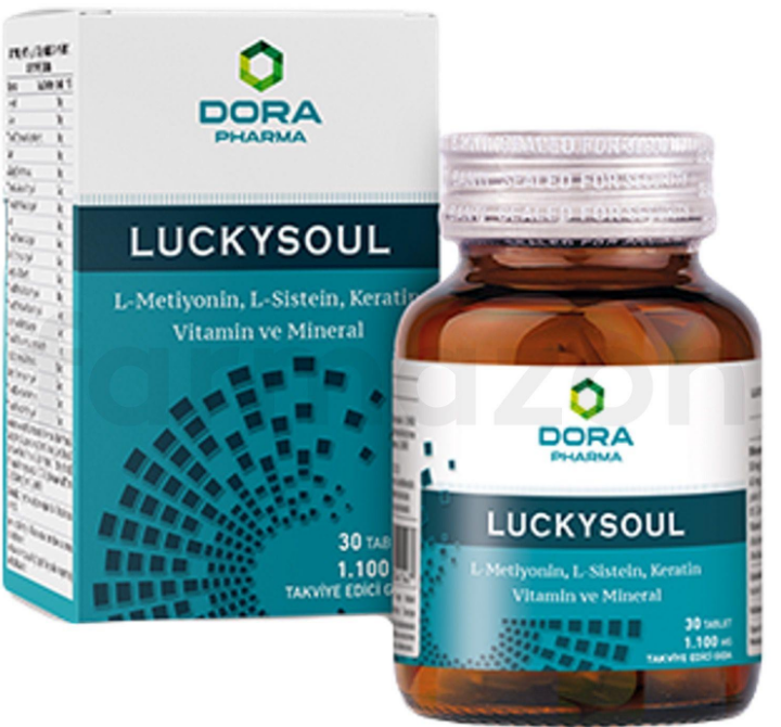 Luckysoul Saç Tırnak ve Cilt Tableti 30 Tablet-LUCKYSOUL