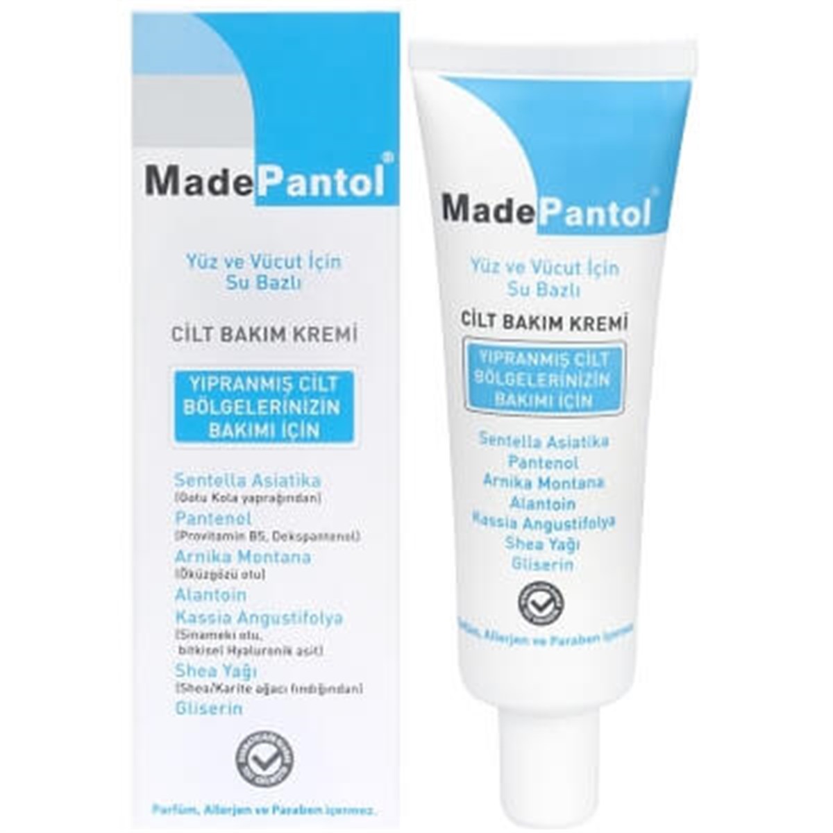 MadePantol Su Bazlı Cilt Bakım Kremi 50 ml-Dermadolin