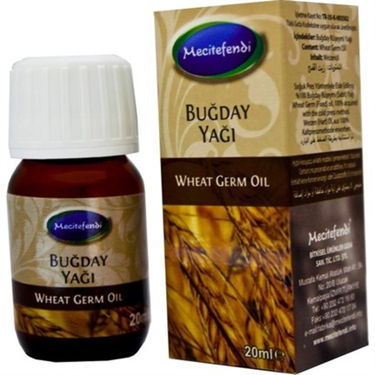 Mecitefendi Buğday Yağı 20 Ml