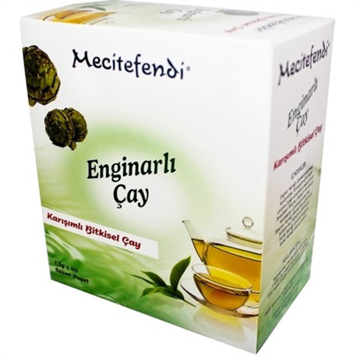 Mecitefendi Enginarlı Çay Süzen Poşet 40Lı