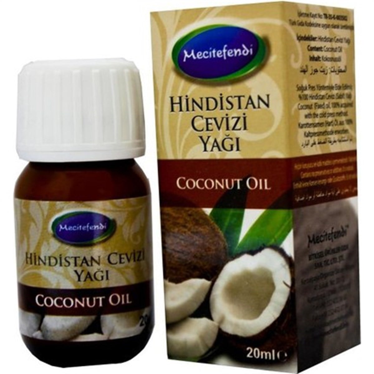 Mecitefendi Hindistan Cevizi Yağı 20 Ml