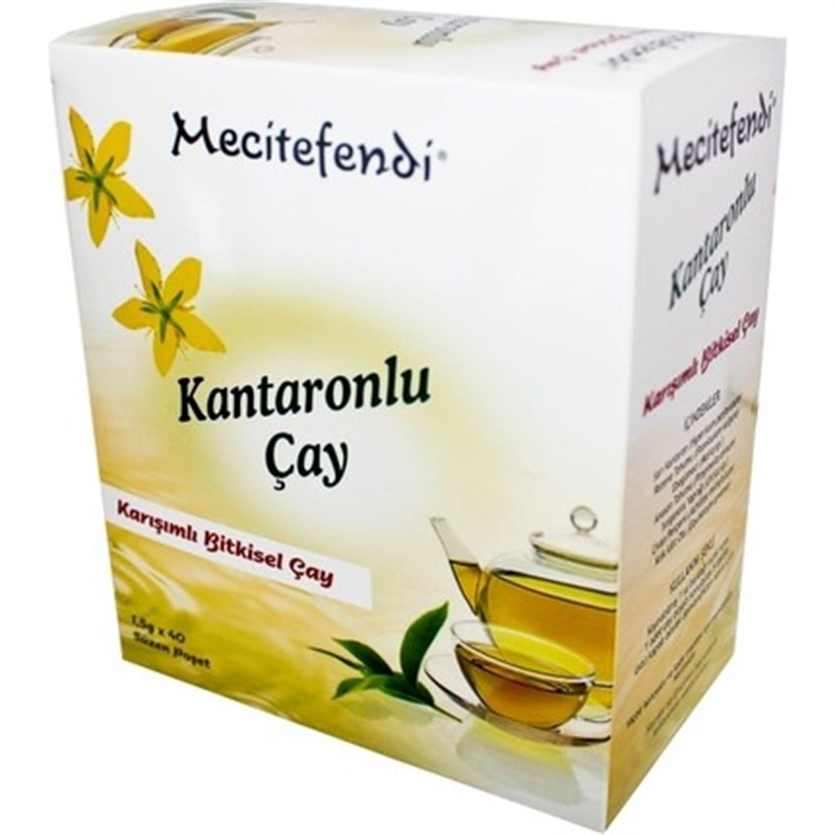 Mecitefendi Kantaronlu Çay Süzen Poşet 40Lı