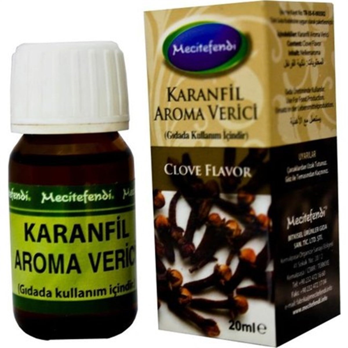 Mecitefendi Karanfil Aroması 20 Ml