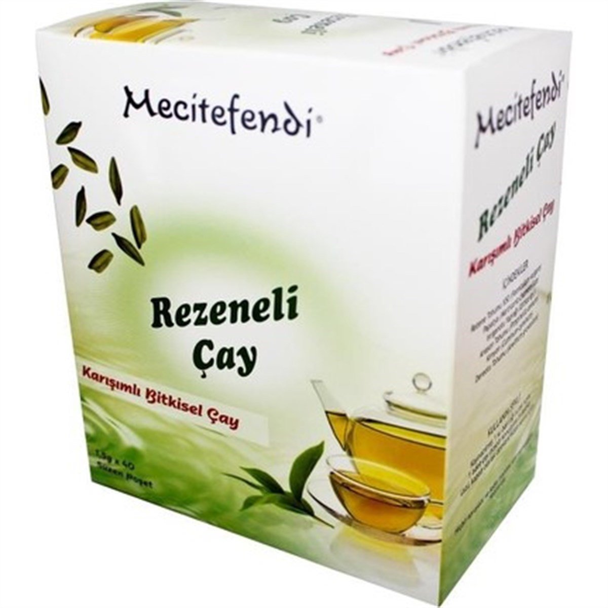 Mecitefendi Rezeneli Çay Süzen Poşet 40Lı