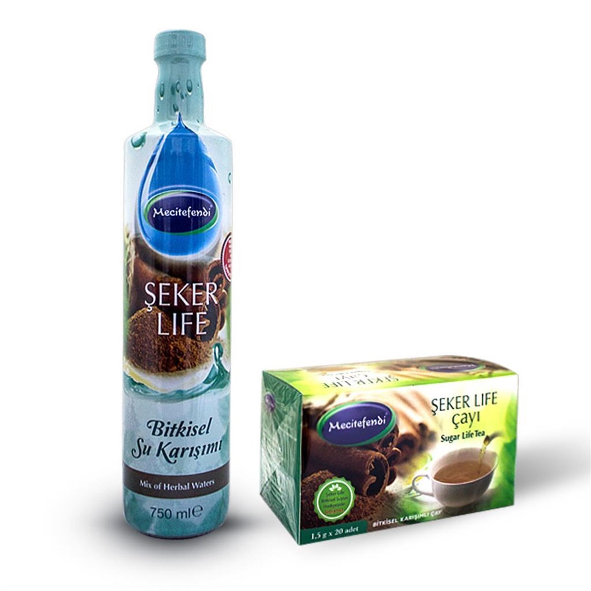 Mecitefendi Şeker Life Bitkisel Su 750 ml