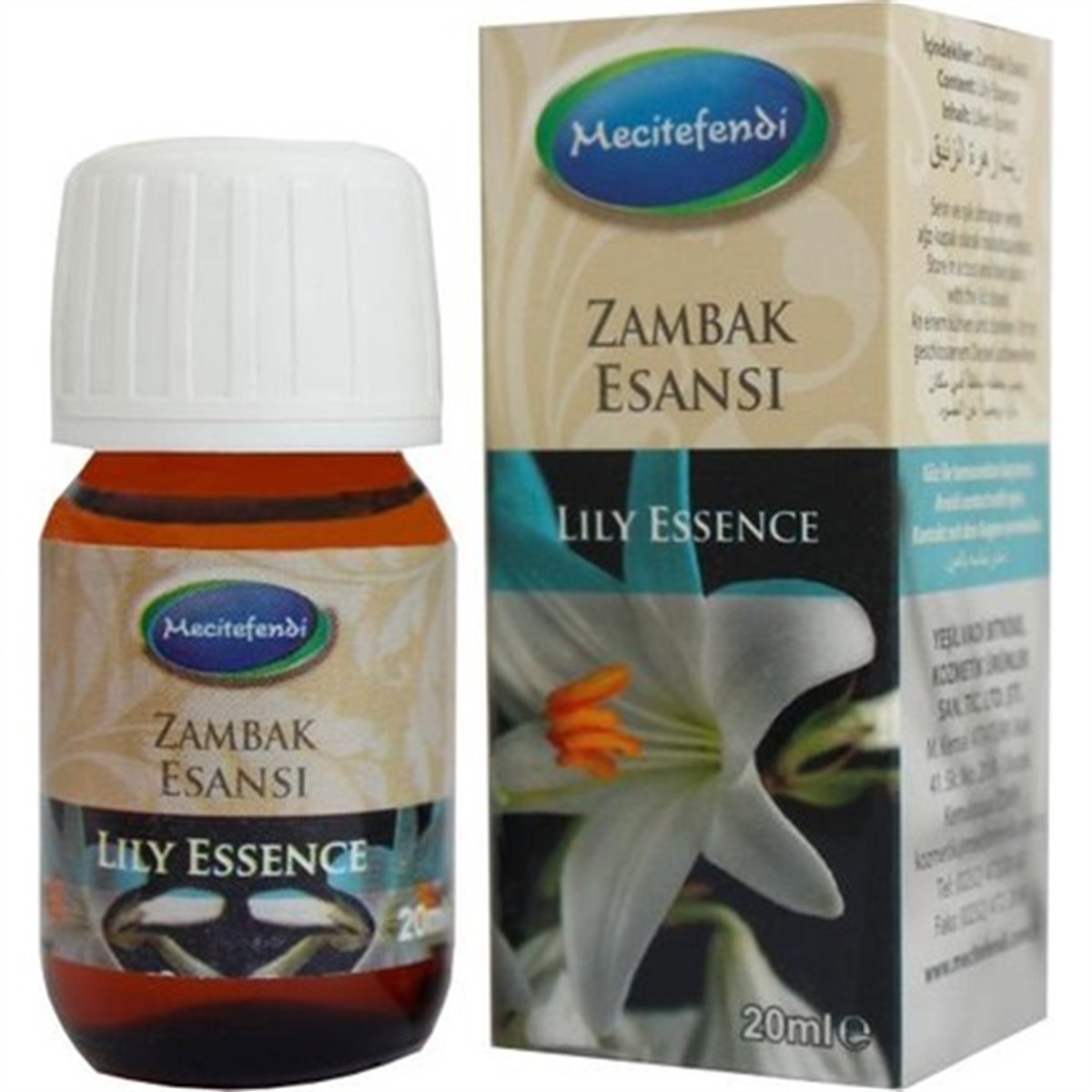 Mecitefendi Zambak Esansı 20 Ml