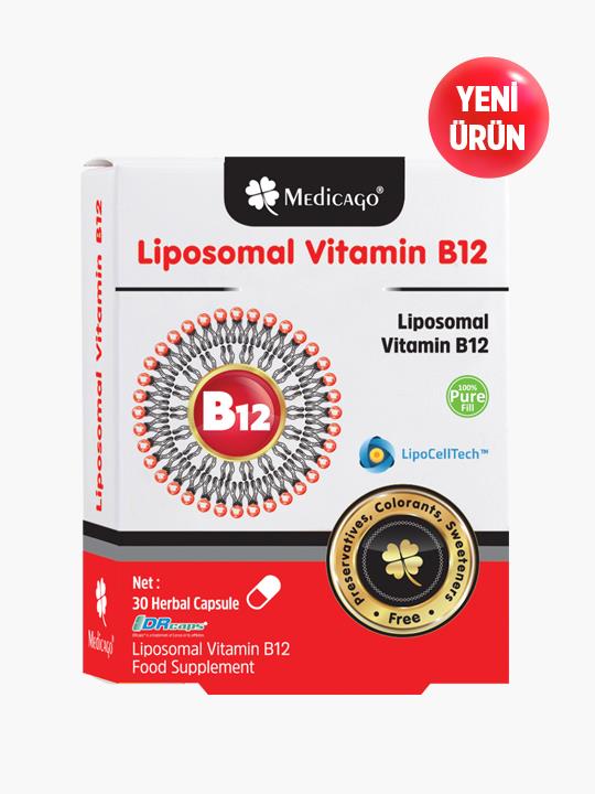 Medicago Liposomal Vitamin B12 30 Kapsül-MEDİCAGO
