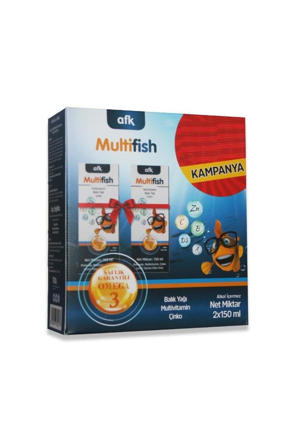 Medicago Multifish Şurup 150 ml - 2'li Avantaj Paket-MEDİCAGO