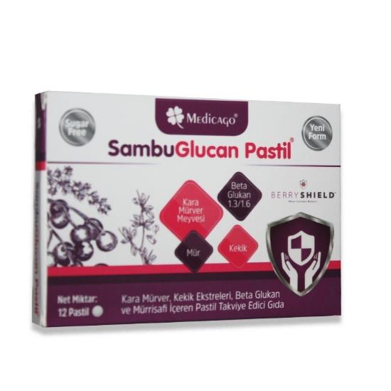 Medicago SambuGlucan 12 Pastil-MEDİCAGO