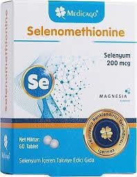Medicago Selenomethionine Selenyum 200 mcg 60 Tablet-MEDİCAGO