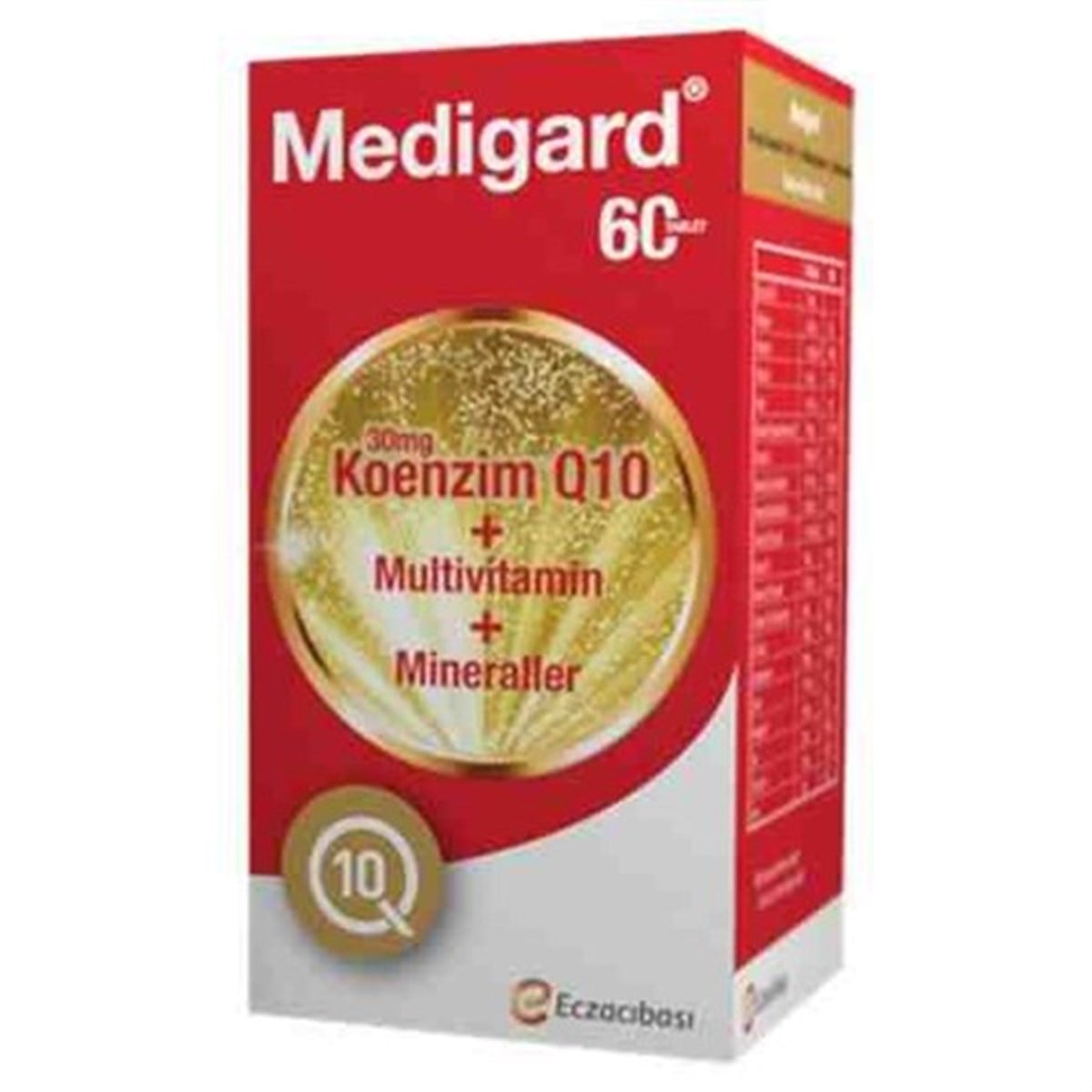 Medigard Vitamin Mineral Complex Coq10 60 Tablet