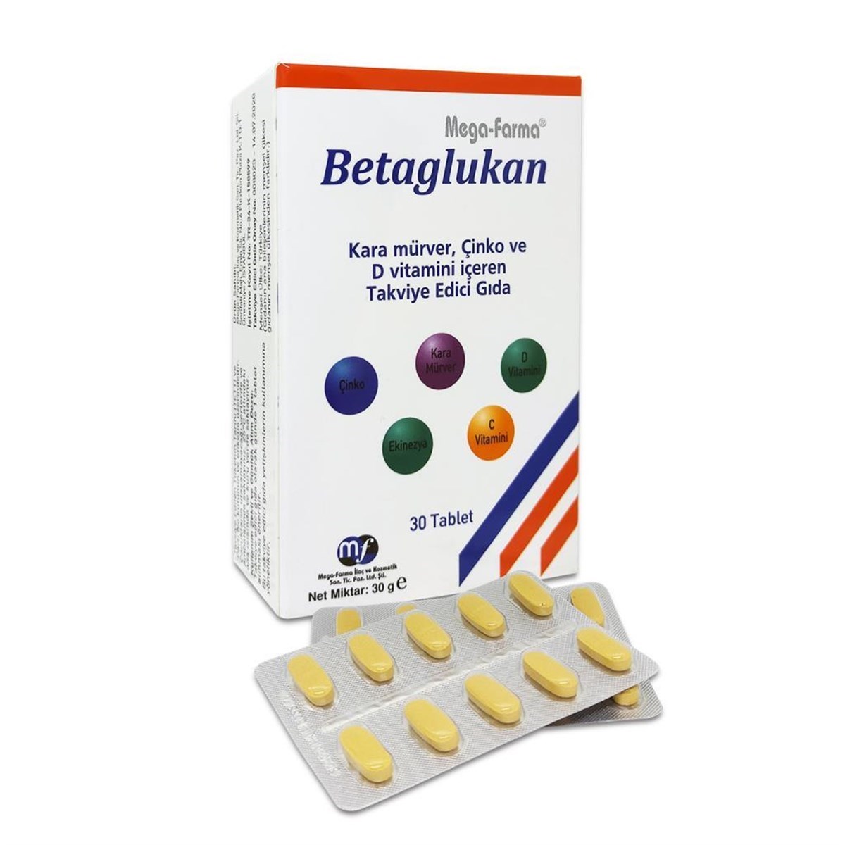 Mega-Farma Betaglukan 30 Tablet