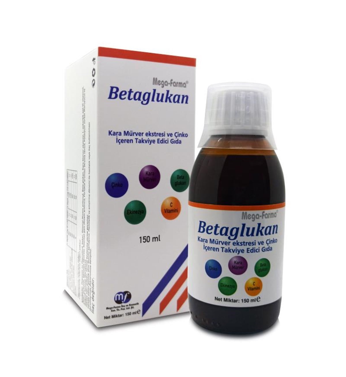 Mega-Farma Betaglukan Şurup 150 ml
