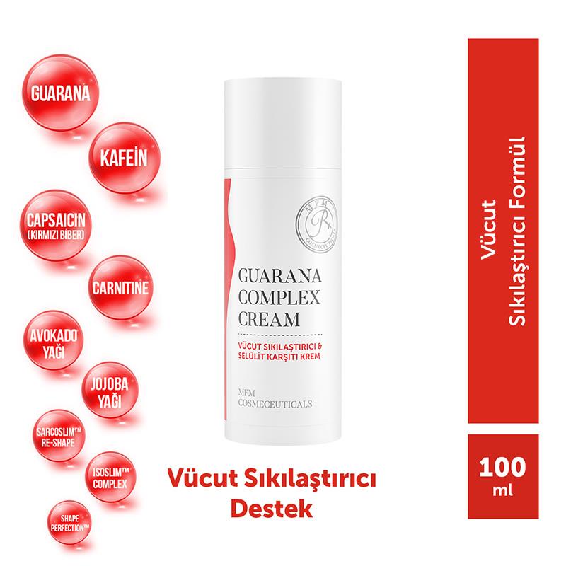 MFM COSMECEUTICALS Guarana Complex Cream - Sıkı Görünüm Destekleyici Bakım Kremi 100 ml-MFM