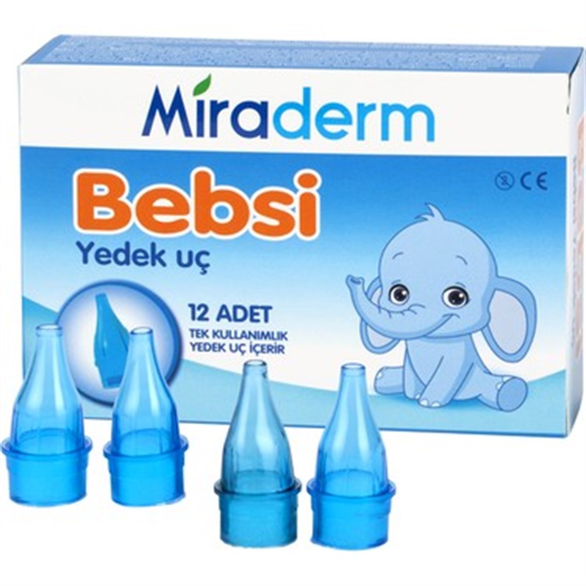 Mirader Baby Nazal Aspiratör Makinası + 4 Adet Yedek Uç