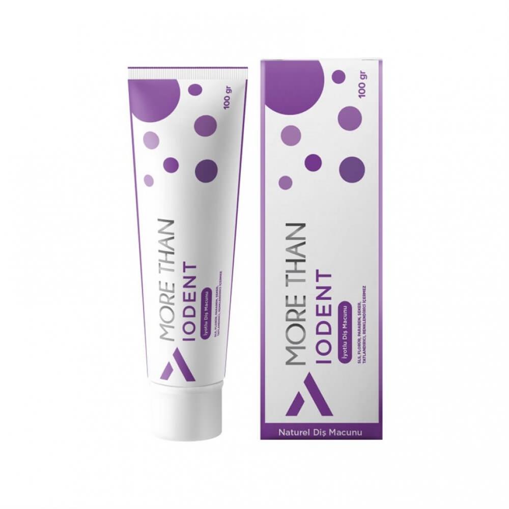More Than Iodent İyotlu Diş Macunu 100 gr-More Than