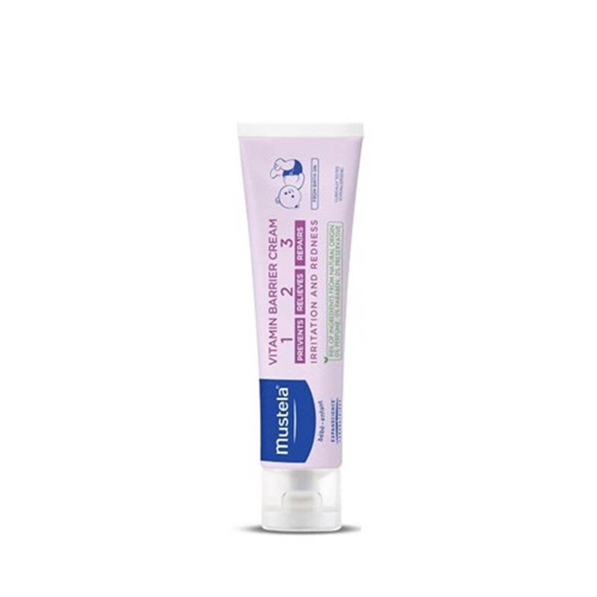Mustela 1 2 3 Vitamin Barrier Cream 50 Ml