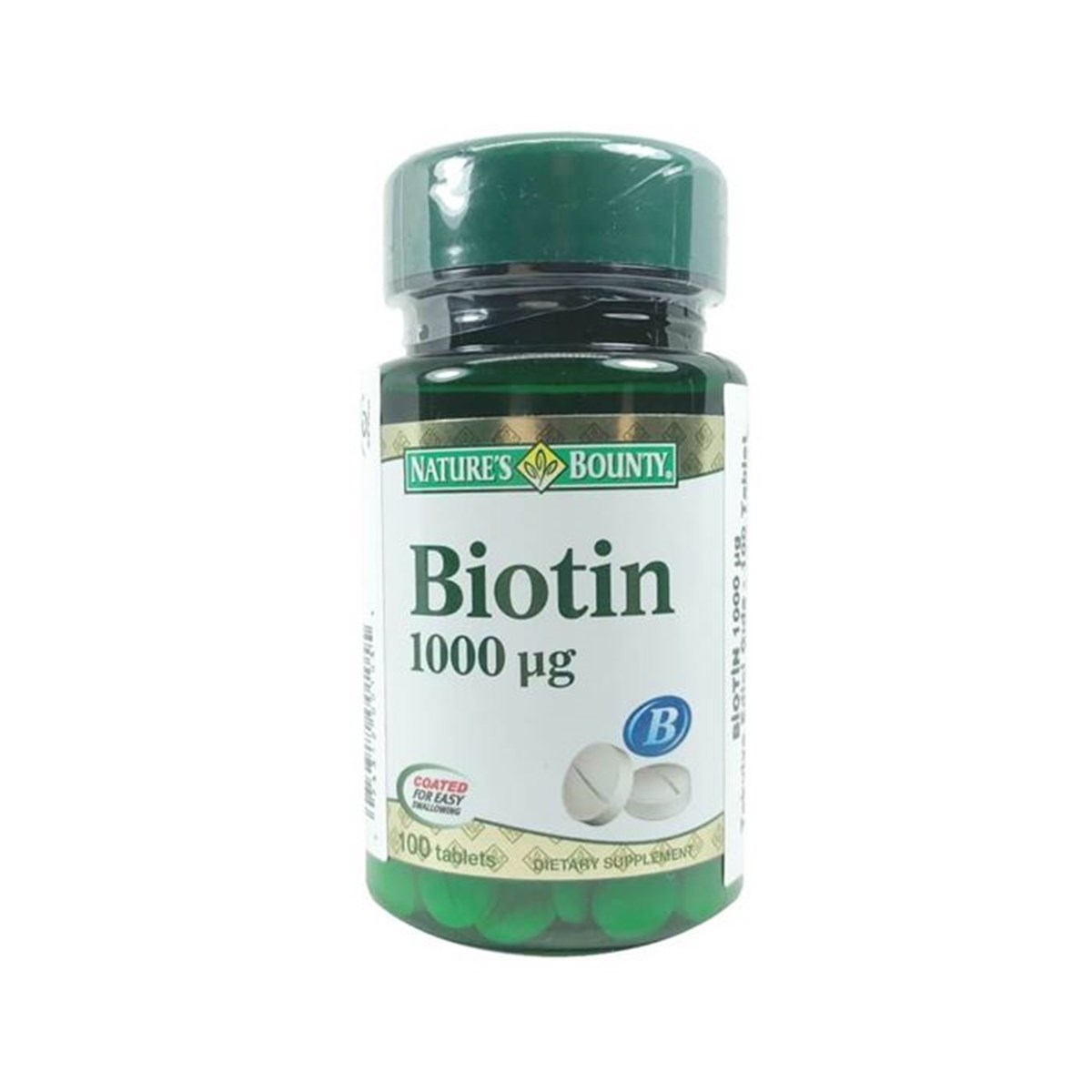 Nature's Bounty Biotin 1000μg 100 Tablet
