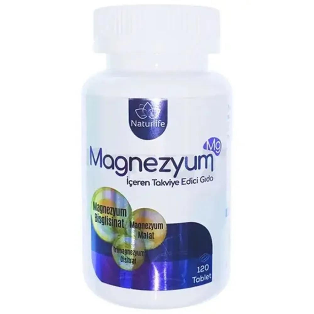 Naturlife Magnezyum 120 Tablet-Naturlife